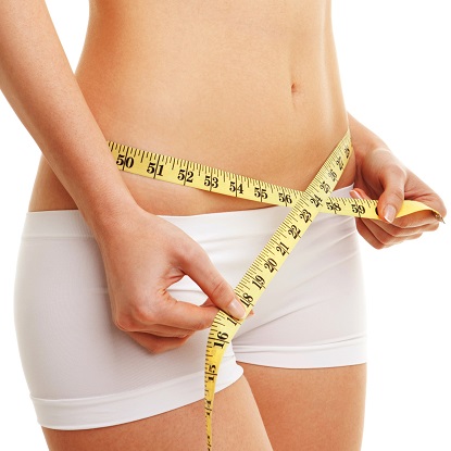 woman with measure tape